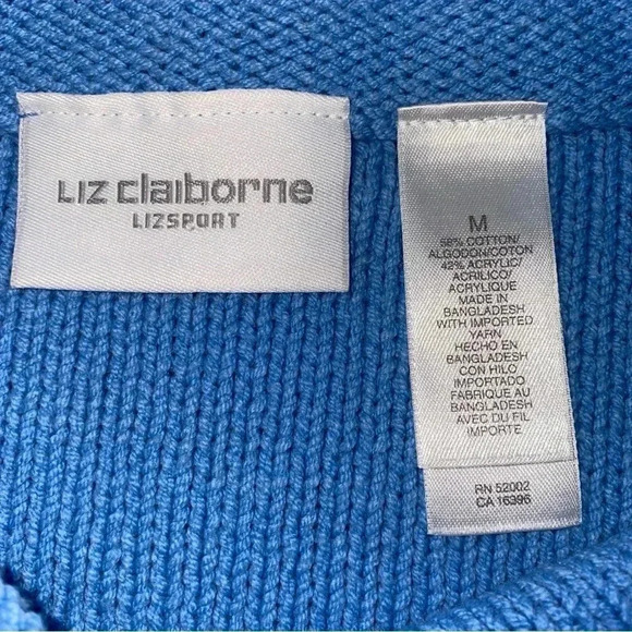 Liz Claiborne Sweater Size M Beautiful - Picture 9 of 9